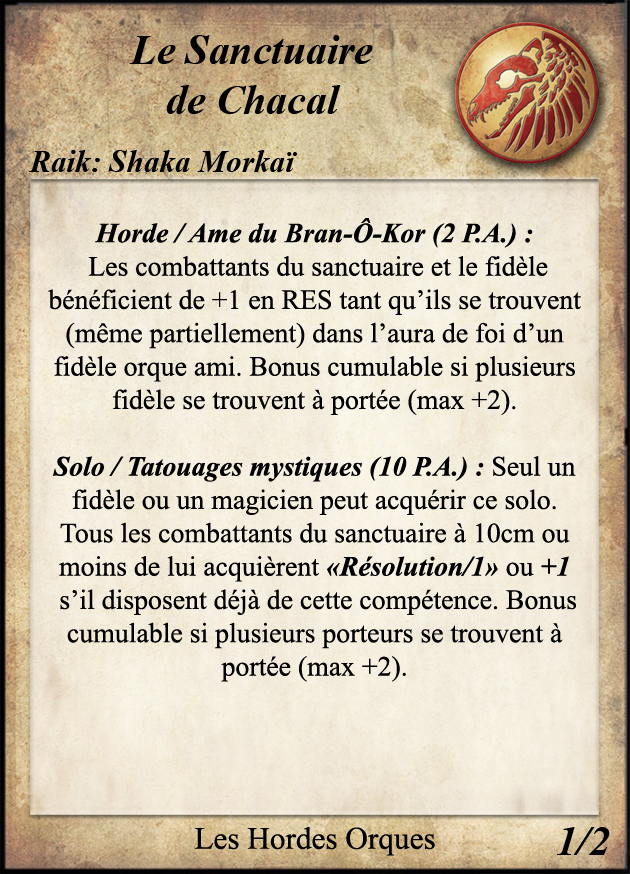 Sanctuaire de Chacal